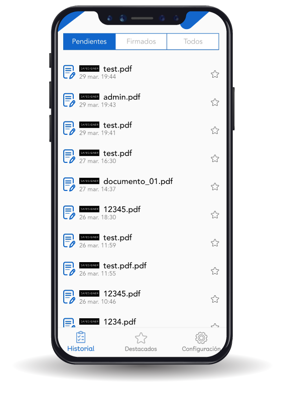 Smartphone Firma Móvil